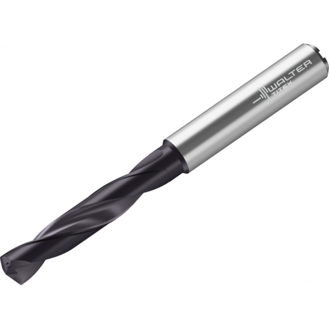 Burghie din carbură metalică cu canal de răcire DC180 • Supreme • X·treme Evo Plus • Krato·tec™ • DIN 6537 K • 3xD • coadă DIN 6535 HA • point angle 140° • WJ30EZ • Dc=12,7mm