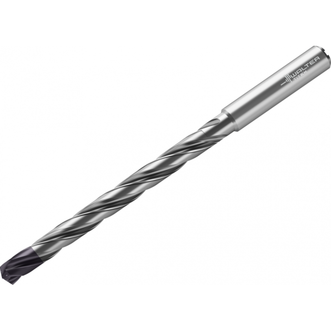 Burghiu elicoidal din carbură masivă cu 3 caneluri DC183 • Supreme • X·treme Evo 3 • Krato·tec™ • 8xD • coadă DIN 6535 HA • point angle 135° • WJ30EY • Dc=12mm