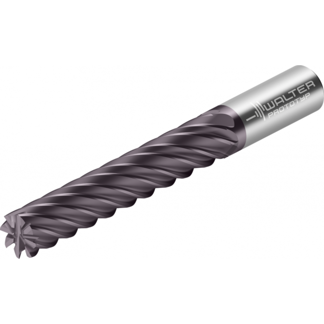 Freze cilindro-frontale/de canelare din carbură metalică MC230 • Advance • Xill·tec<sup>®</sup> • coadă DIN 6535 HA • metric • flute helix angle 38° • center cutting capability • WK40TF • Dc=10mm • Z=4