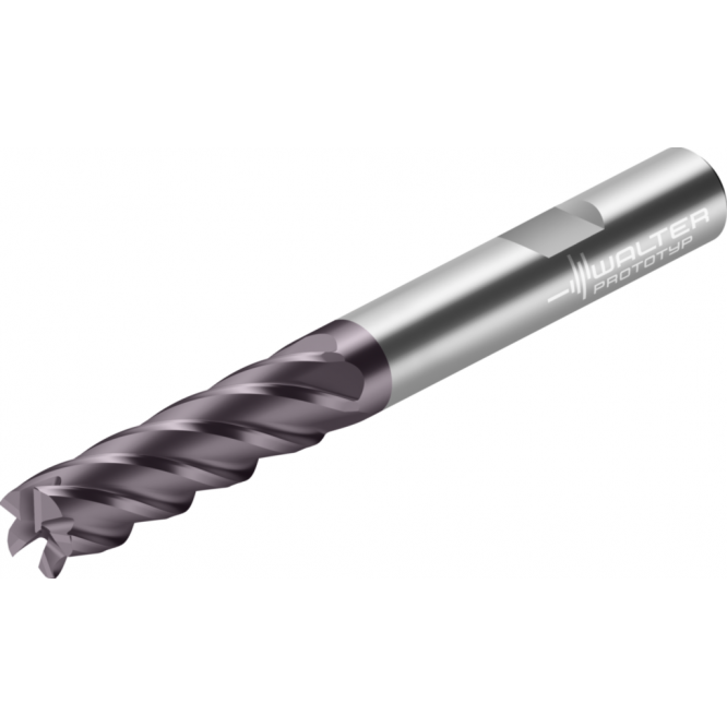 Freze cilindro-frontale/de canelare din carbură metalică MC230 • Advance • Xill·tec<sup>®</sup> • coadă DIN 6535 HB • metric • flute helix angle 38° • center cutting capability • WK40TF • Dc=10mm • Z=5