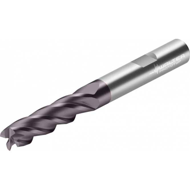 Freze cilindro-frontale/de canelare din carbură metalică MC230 • Advance • Xill·tec<sup>®</sup> • coadă DIN 6535 HB • metric • flute helix angle 38° • center cutting capability • WK40TF • Dc=10mm • Z=4