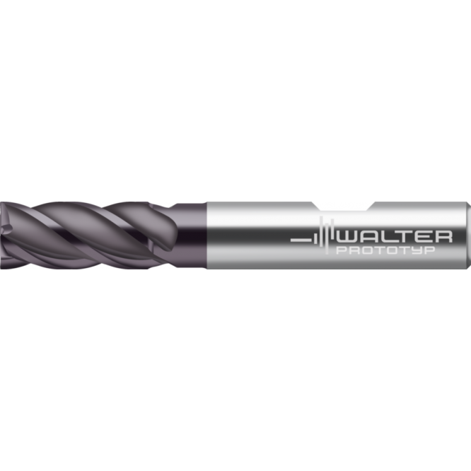 Freze cilindro-frontale/de canelare din carbură metalică MC230 • Advance • coadă DIN 6535 HB • metric • flute helix angle° • Rază lungă de acţiune • center cutting capability • WK40TF • Dc=10mm • Z=4