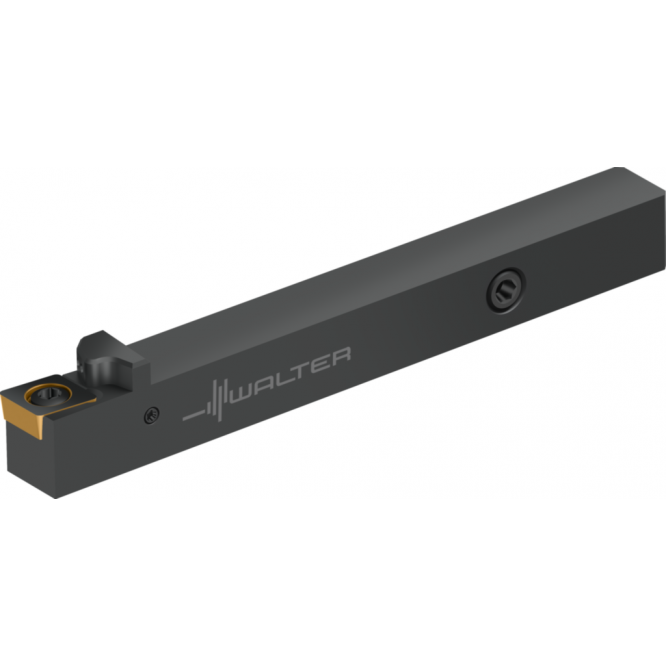 Suport coadă – fixare cu şuruburi SCLC...-S-P • Walter Turn • metric • Coadă cu secţiune pătrată • κ=95° • Stânga • 12x12mm • plăcuţă rombică • CC .. 09T3 .. • Răcire de precizie