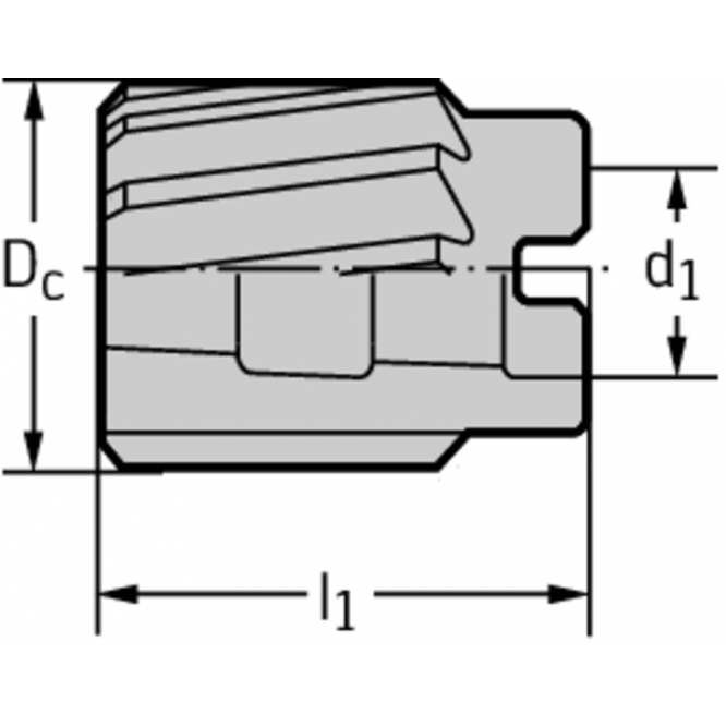Capete de alezare din HSS F7133-36
