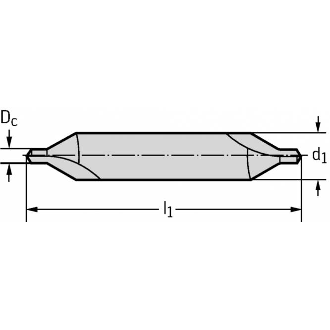 burghiu din 333 forma de centrare din HSS • DIN • shank • Dc=25mm theincoherentramblings.com