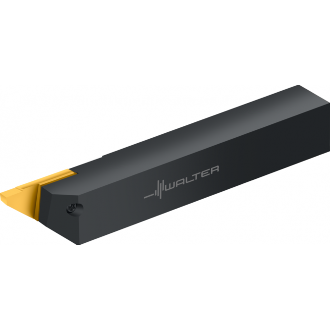Sculă cu coadă – canelare radială W2011 • Fixare cu şuruburi • Pentru strunguri automate (Swiss Machine) • metric • Coadă cu secţiune pătrată • Stânga • WT26 • s=1mm • Tmax=9mm