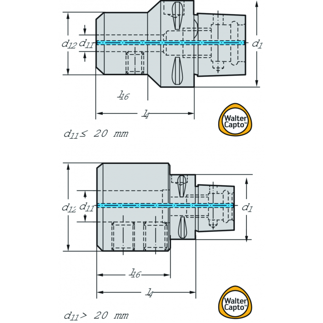 Adaptor cu coadă Weldon C. C4-391.20-10 050A