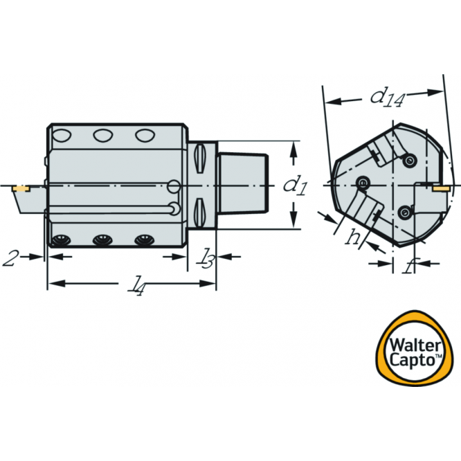 Adaptor axial C. C6-ASHL3-36125-20