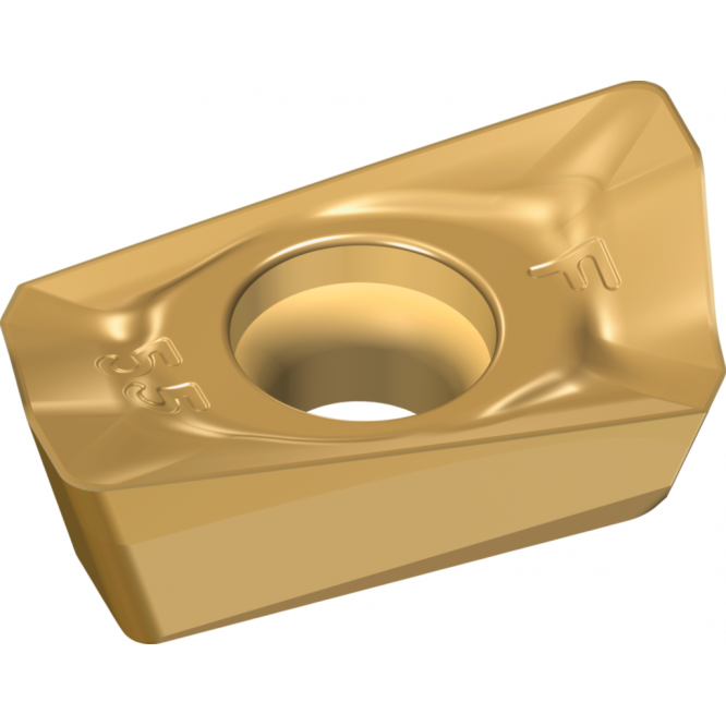 Rombice pozitive BCMT ...-F55 • clearance angle major=7° • WSP45G • Tigertec Gold • Corner radius=0,8mm • wiper edge length=1,3mm