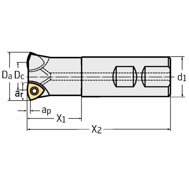 Freze High-Feed F4030.UW26.031.Z03.01