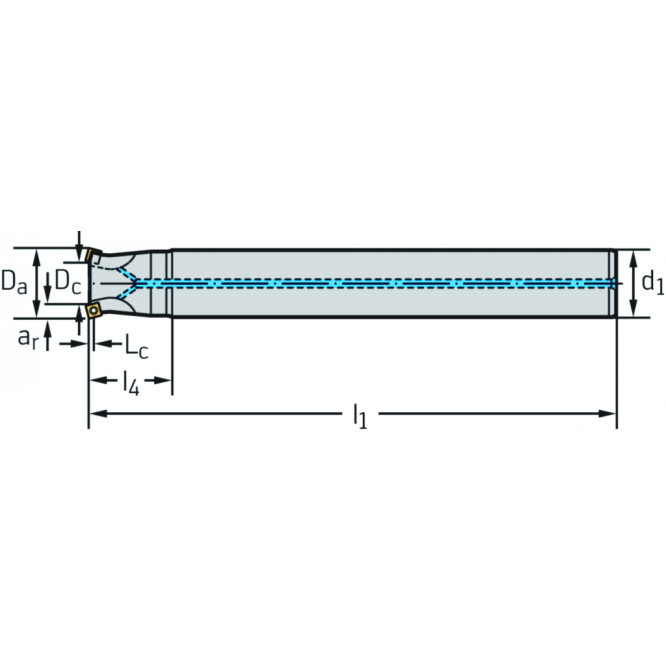 Freze High-Feed M4002.026-A26-03-01