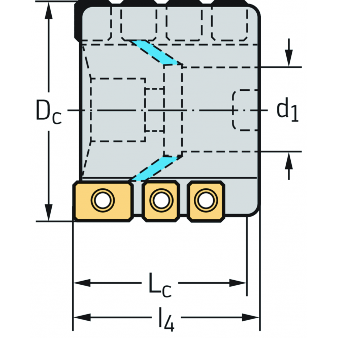 Freze ştiulete M4257-050-B22-02-47