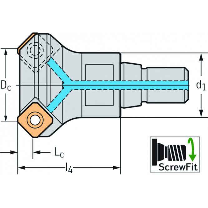 Freze frontale M5009.031-T28-04-05