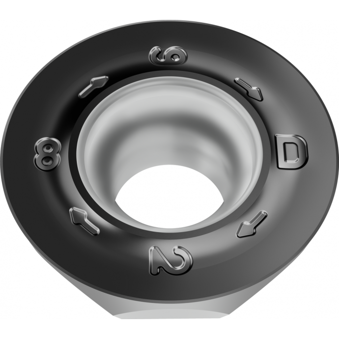 Rotunde pozitive ROMX ...-D57 • clearance angle major=11° • WSP45G • Tigertec Gold • Corner radius=5mm