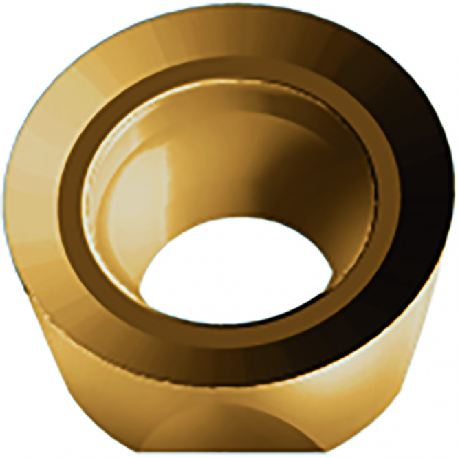 Rotunde pozitive ROMX ...-D57 • clearance angle major=15° • WSP45G • Tigertec Gold • Corner radius=10mm