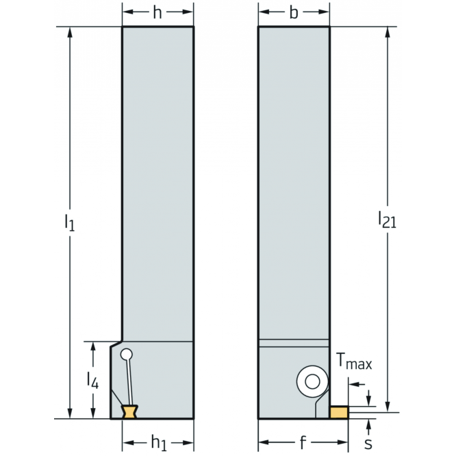 Sculă cu coadă – Universal 90° G1521.16L-T6GX24